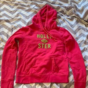 Hollister Sweatshirt Pink Size L